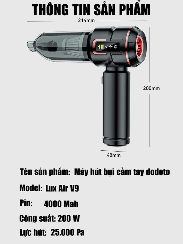Máy hút bụi không dây