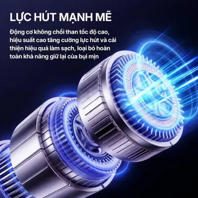 Máy hút bụi không dây siêu mạnh