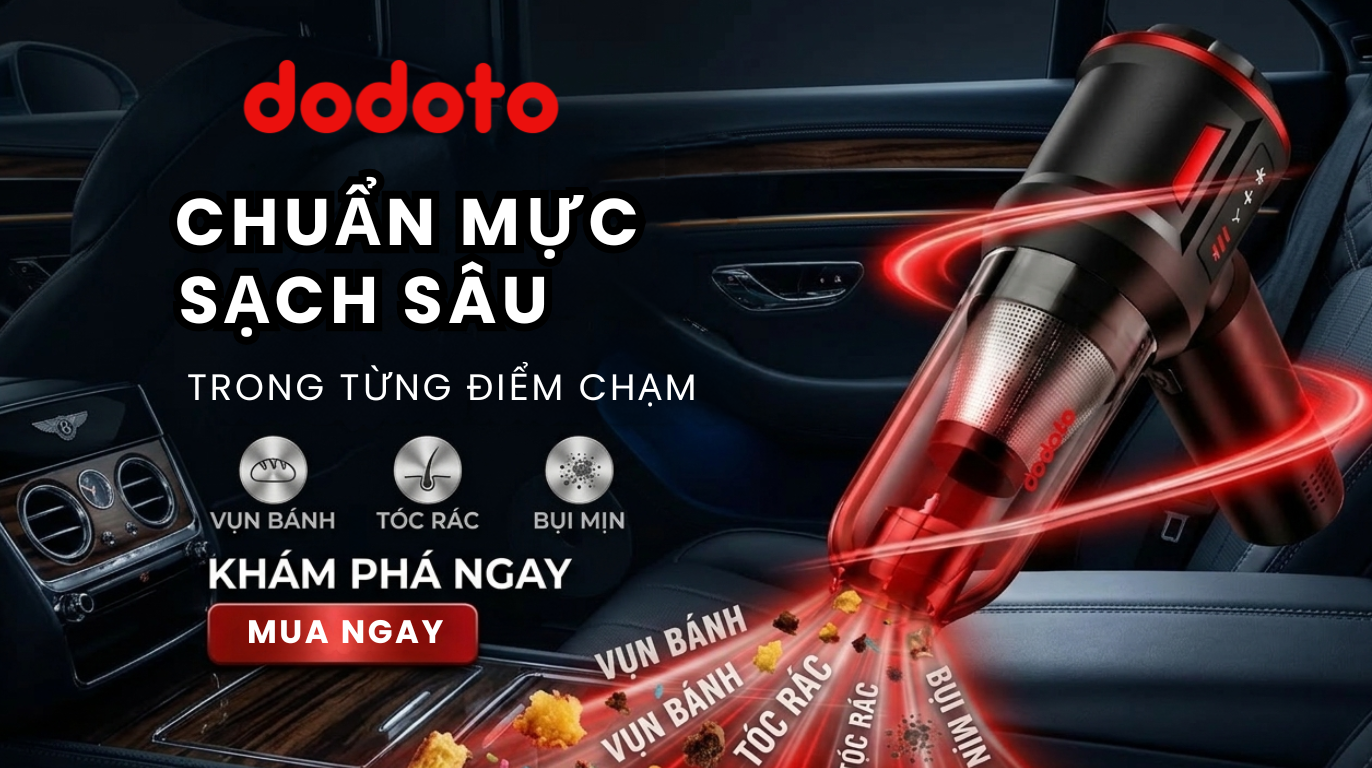 MÁY HÚT BỤI CẦM TAY CHO Ô TÔ