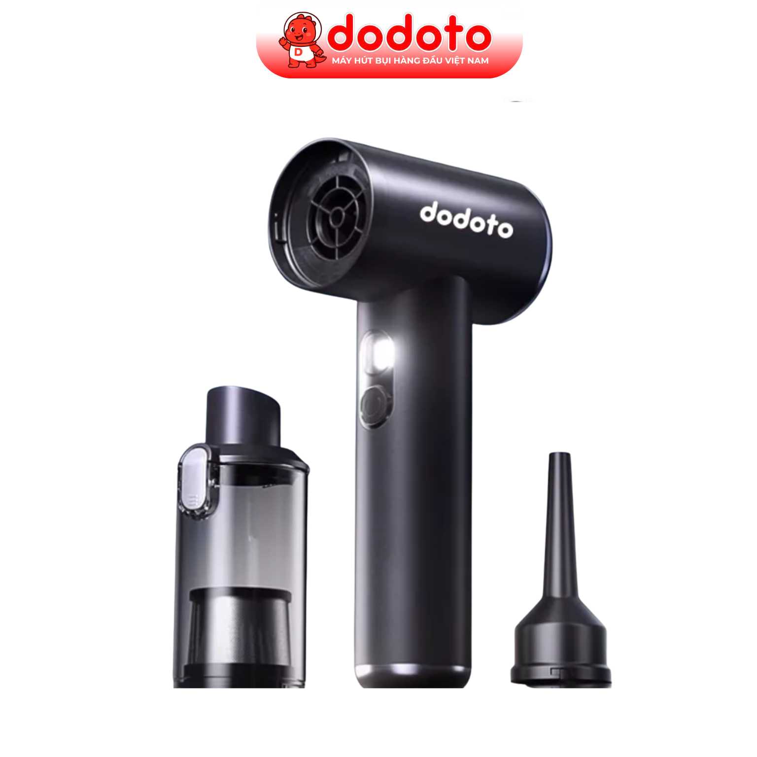 Máy hút bụi cầm tay mini không dây Lux Air XS, lực hút 35000Pa, động cơ không chổi than, Bảo hành 24 tháng